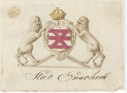 Ontwerptekening uit 1815