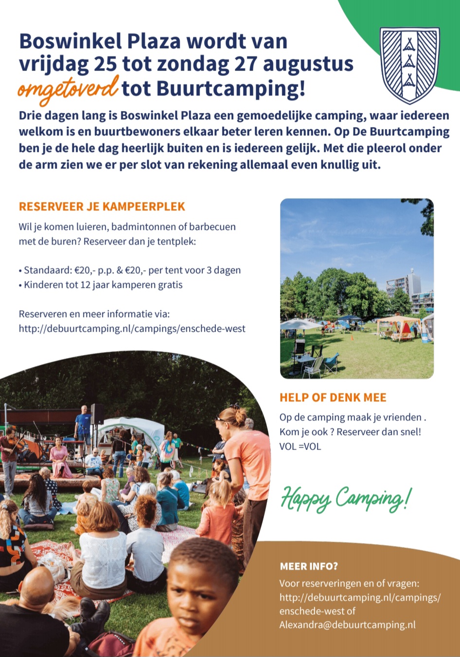 flyer buurtcamping